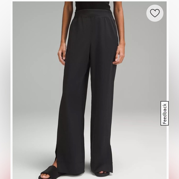 lululemon athletica Pants - Stretch Woven High-Rise Wide-Leg Pant - Medium